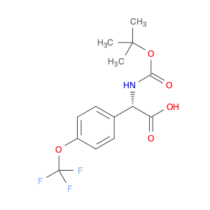 (S)-2-((tert-Butoxycarbonyl)amino)-2-(4-(trifluoromethoxy)phenyl)acetic acid