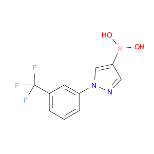 {1-[3-(trifluoromethyl)phenyl]-1H-pyrazol-4-yl}boronic acid