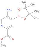 (5-AMINO-2-(METHOXYCARBONYL)PYRIDIN-4-YL)BORONIC ACID PINACOL ESTER