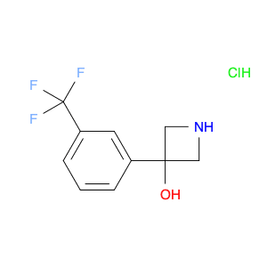 3-[3-(trifluoromethyl)phenyl]azetidin-3-ol;hydrochloride