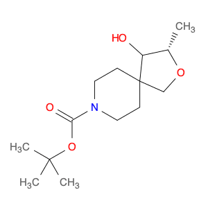 tert-butyl (3S)-4-hydroxy-3-methyl-2-oxa-8-azaspiro[4.5]decane-8-carboxylate