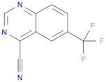 6-(trifluoromethyl)quinazoline-4-carbonitrile