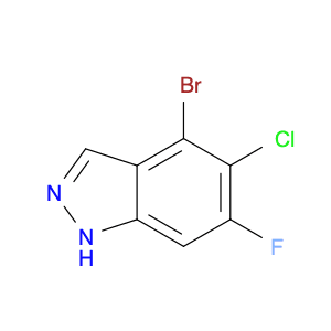 4-bromo-5-chloro-6-fluoro-1H-indazole