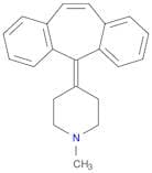 4-(5H-Dibenzo[a,d][7]annulen-5-ylidene)-1-methylpiperidine