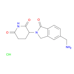 3-(5-(Aminomethyl)-1-oxoisoindolin-2-yl)piperidine-2,6-dione hydrochloride