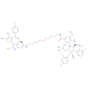 (2R,3S,4R,5S)-3-(3-Chloro-2-fluorophenyl)-4-(4-chloro-2-fluorophenyl)-N-(4-((1-((S)-4-(4-chlorophe…