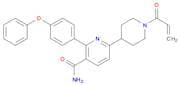 6-(1-Acryloylpiperidin-4-yl)-2-(4-phenoxyphenyl)nicotinamide