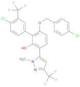 4'-Chloro-6-((4-chlorobenzyl)oxy)-3-(1-methyl-3-(trifluoromethyl)-1H-pyrazol-5-yl)-3'-(trifluorome…