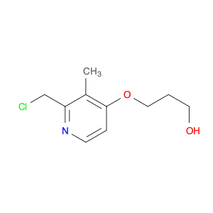 2-chloromethyl-4-(3-hydroxypropoxy)-3-methylpyridine