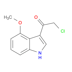 2-Chloro-1-(4-methoxy-1H-indol-3-yl)ethan-1-one