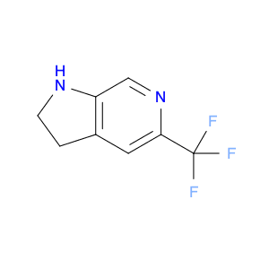 1H-Pyrrolo[2,3-c]pyridine, 2,3-dihydro-5-(trifluoromethyl)-