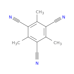 2,4,6-Trimethylbenzene-1,3,5-tricarbonitrile