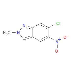 6-Chloro-2-methyl-5-nitro-2H-indazole