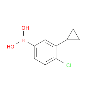 (4-Chloro-3-cyclopropylphenyl)boronic acid