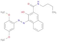2-Naphthalenecarboxamide, N-butyl-4-[2-(2,5-dimethoxyphenyl)diazenyl]-3-hydroxy-