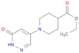 4-Piperidinecarboxylic acid, 1-(1,6-dihydro-6-oxo-4-pyridazinyl)-, ethyl ester