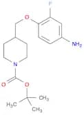 1-Piperidinecarboxylic acid, 4-[(4-amino-2-fluorophenoxy)methyl]-, 1,1-dimethylethyl ester