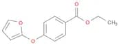 Benzoic acid, 4-(2-furanyloxy)-, ethyl ester