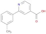 4-Pyridinecarboxylic acid, 2-(3-methylphenyl)-