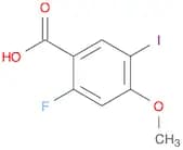 Benzoic acid, 2-fluoro-5-iodo-4-Methoxy-
