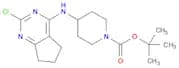 1-Piperidinecarboxylic acid, 4-[(2-chloro-6,7-dihydro-5H-cyclopentapyrimidin-4-yl)amino]-, 1,1-dim…