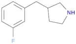 Pyrrolidine, 3-[(3-fluorophenyl)methyl]-