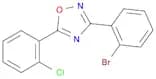 1,2,4-Oxadiazole, 3-(2-bromophenyl)-5-(2-chlorophenyl)-