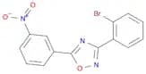 1,2,4-Oxadiazole, 3-(2-bromophenyl)-5-(3-nitrophenyl)-