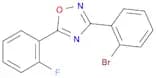1,2,4-Oxadiazole, 3-(2-bromophenyl)-5-(2-fluorophenyl)-