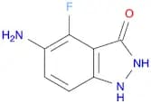 3H-Indazol-3-one, 5-amino-4-fluoro-1,2-dihydro-