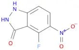 3H-Indazol-3-one, 4-fluoro-1,2-dihydro-5-nitro-