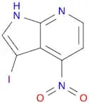 1H-Pyrrolo[2,3-b]pyridine, 3-iodo-4-nitro-