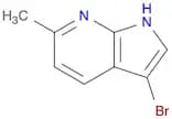 1H-Pyrrolo[2,3-b]pyridine, 3-bromo-6-methyl-