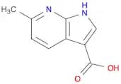 1H-Pyrrolo[2,3-b]pyridine-3-carboxylic acid, 6-methyl-