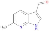 1H-Pyrrolo[2,3-b]pyridine-3-carboxaldehyde, 6-methyl-