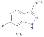 1H-Indazole-3-carboxaldehyde, 6-bromo-7-methyl-
