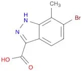 1H-Indazole-3-carboxylic acid, 6-bromo-7-methyl-