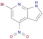 1H-Pyrrolo[2,3-b]pyridine, 6-bromo-4-nitro-