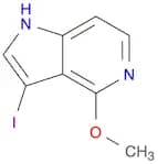 1H-Pyrrolo[3,2-c]pyridine, 3-iodo-4-methoxy-