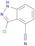 1H-Indazole-4-carbonitrile, 3-chloro-
