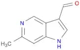 1H-Pyrrolo[3,2-c]pyridine-3-carboxaldehyde, 6-methyl-