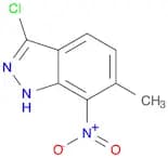 1H-Indazole, 3-chloro-6-methyl-7-nitro-