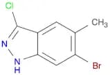 1H-Indazole, 6-bromo-3-chloro-5-methyl-