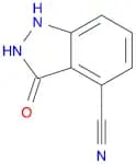 1H-Indazole-4-carbonitrile, 2,3-dihydro-3-oxo-