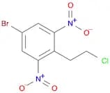 Benzene, 5-bromo-2-(2-chloroethyl)-1,3-dinitro-