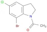 Ethanone, 1-(7-bromo-5-chloro-2,3-dihydro-1H-indol-1-yl)-