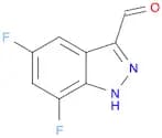 1H-Indazole-3-carboxaldehyde, 5,7-difluoro-