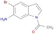 Ethanone, 1-(6-amino-5-bromo-1H-indol-1-yl)-