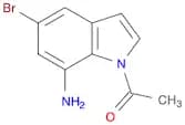 Ethanone, 1-(7-amino-5-bromo-1H-indol-1-yl)-