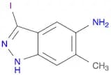 1H-Indazol-5-amine, 3-iodo-6-methyl-